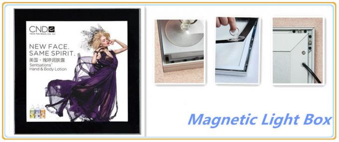 Der Slimline magnetische Plakat-Rahmen-Leuchtkasten öffnen Import-Acryl mit 4mm LGP