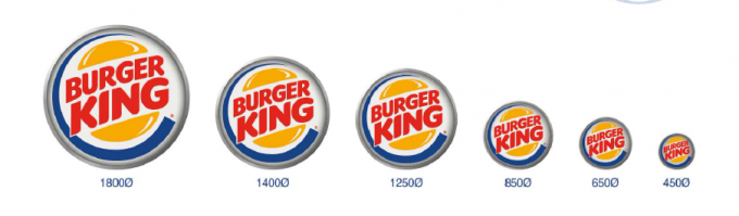 Boden, der beleuchtete Zeichen im Freien für Geschäfts-Siebdruck Burger King steht