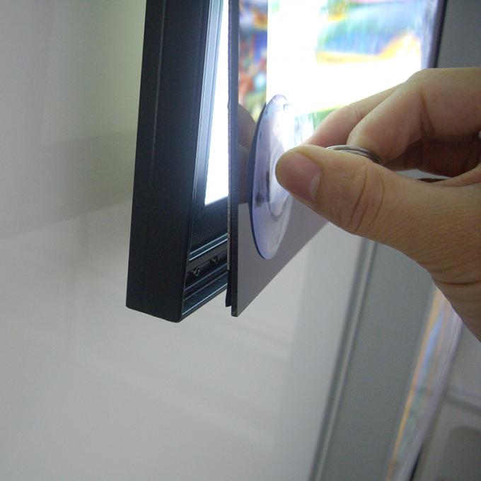 Doppeltes versah Lightbox mit Schnellrahmen, dünne LED-Lichtpaneel-acrylsaueranzeige mit Seiten