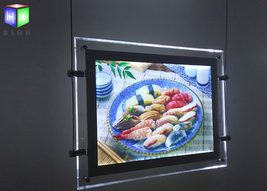 China Magnetische doppelte mit Seiten versehene LED-Leuchtkasten-Anzeige für Menü-Brett 240 Volt 50 Hz fournisseur