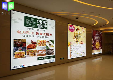 China Belichtete dünner LED Leuchtkasten-magnetischer Rahmen-hohe Helligkeit des Restaurant- fournisseur