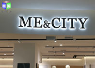 Des Einkaufszentrum-LED von hinten beleuchtete Kanal-Buchstabe-Zeichen-Anzeige 4 cm Zeichen-des Kasten-LED dick
