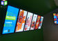 Zeichen-Restaurant-Digital-Menü LED Lightbox verschalt Standardgrößen-Aluminium-Rahmen fournisseur