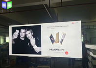 China Leuchtkasten-Zeichen-Anzeige im Freien Aluminium-Framelss von hinten beleuchtete 80MM des Gewebe-LED stark Firma